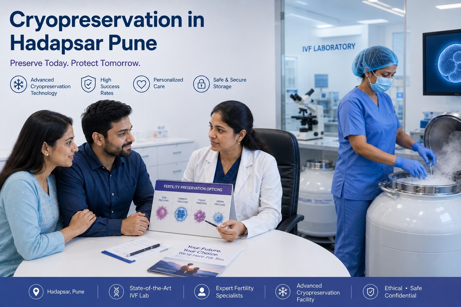Cryopreservation Treatment Banner